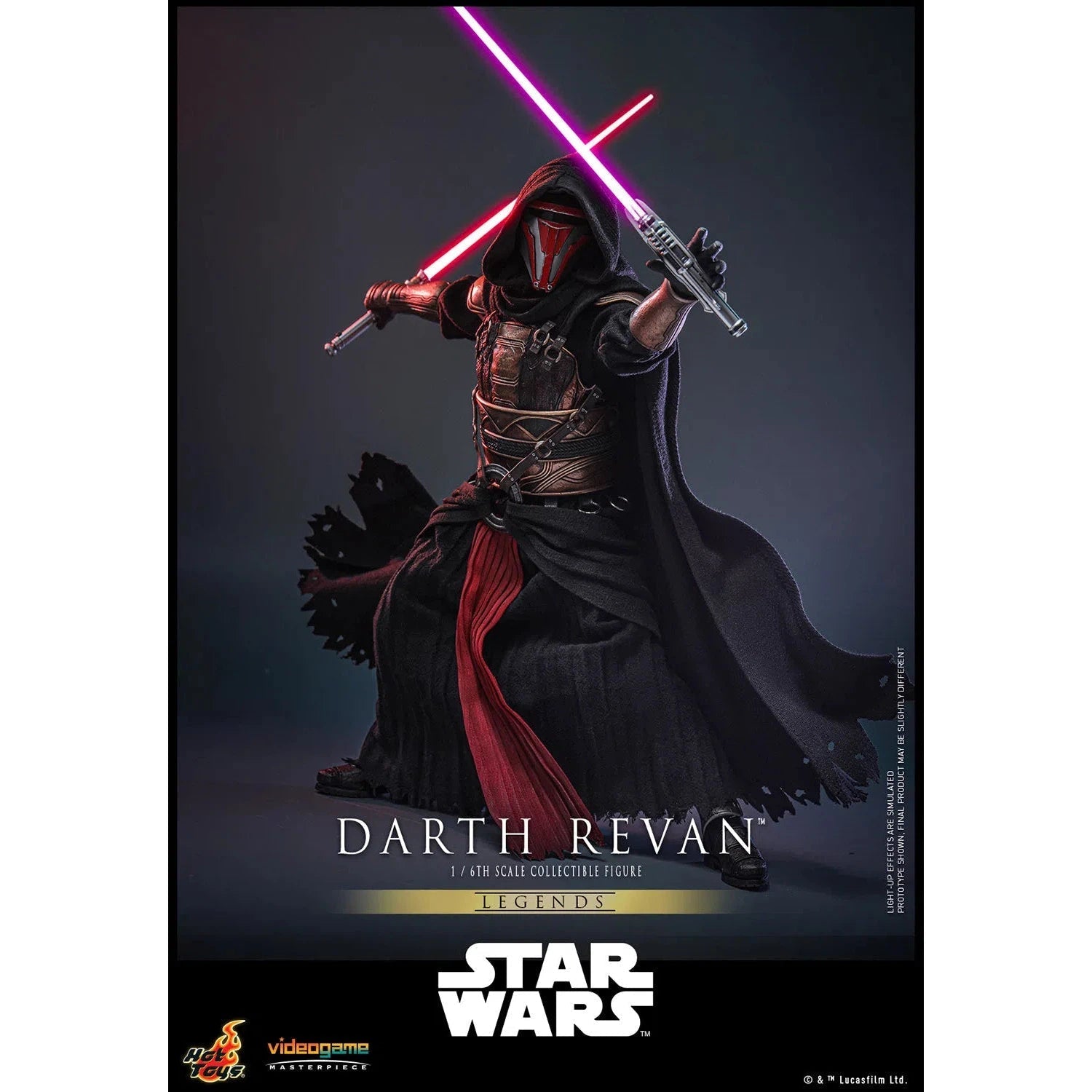 Star Wars: Legends: Darth Revan: Sixth Scale Hot Toys