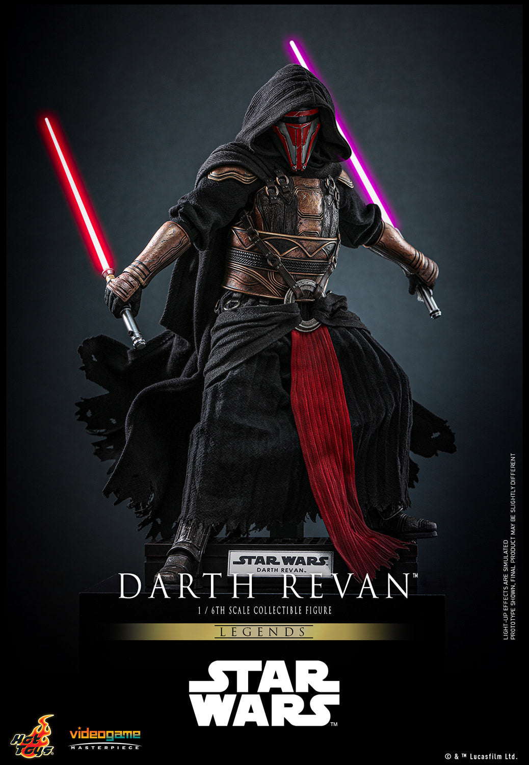 Star Wars: Legends: Darth Revan: Sixth Scale Hot Toys