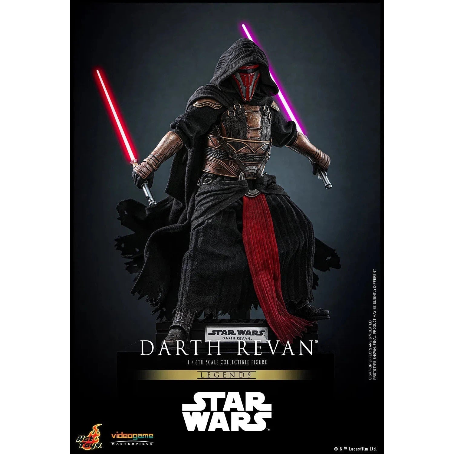 Star Wars: Legends: Darth Revan: Sixth Scale Hot Toys