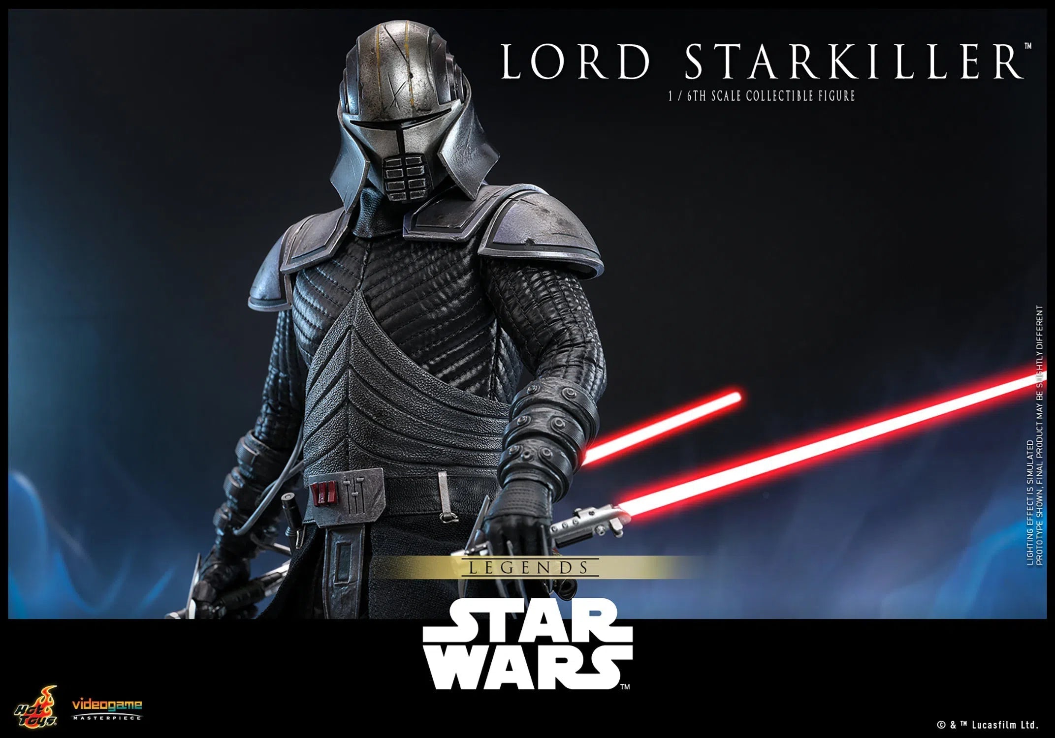 Star Wars: Legends: Lord Starkiller: Sixth Scale Hot Toys