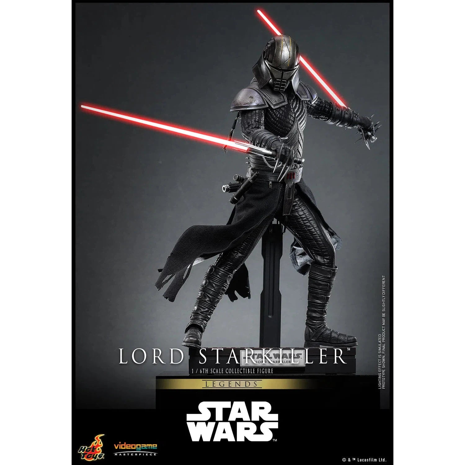 Star Wars: Legends: Lord Starkiller: Sixth Scale Hot Toys