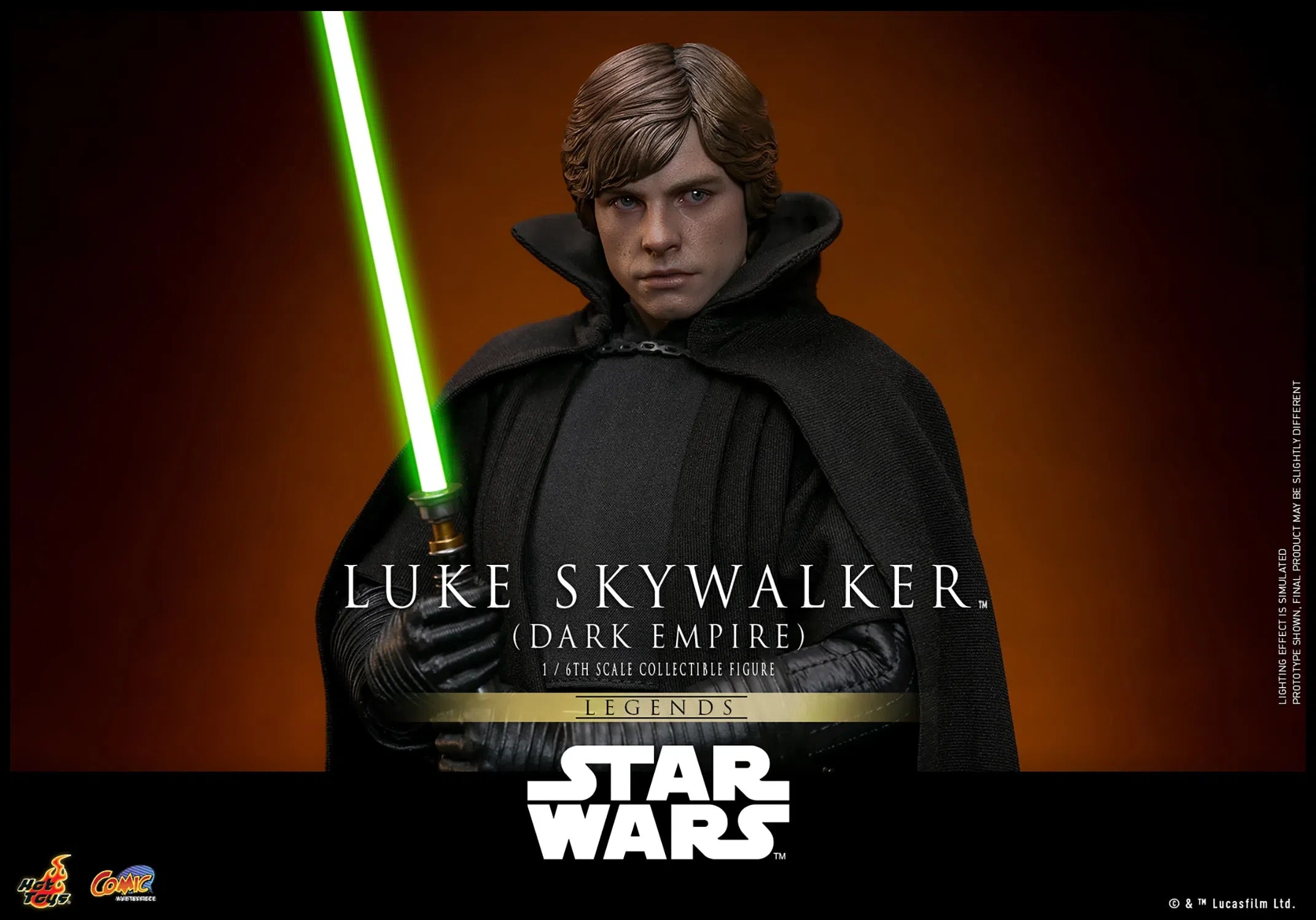 Star Wars: Legends: Luke Skywalker: Dark Empire: Sixth Scale Figure Hot Toys