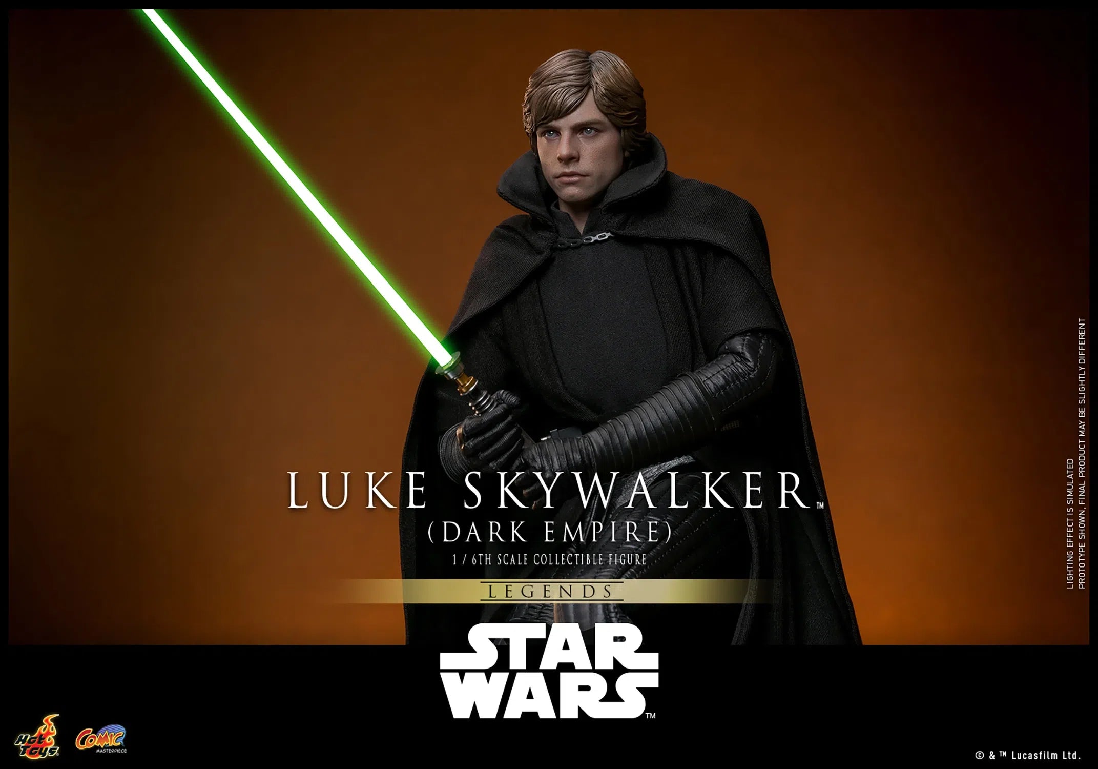 Star Wars: Legends: Luke Skywalker: Dark Empire: Sixth Scale Figure Hot Toys