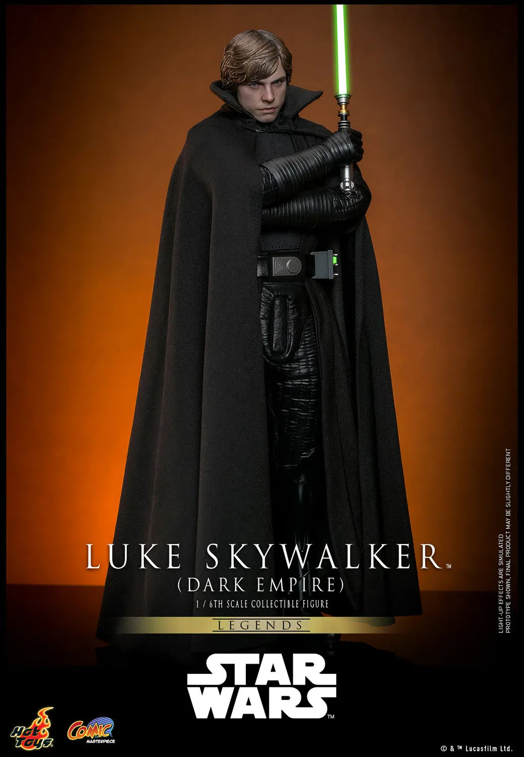 Star Wars: Legends: Luke Skywalker: Dark Empire: Sixth Scale Figure Hot Toys