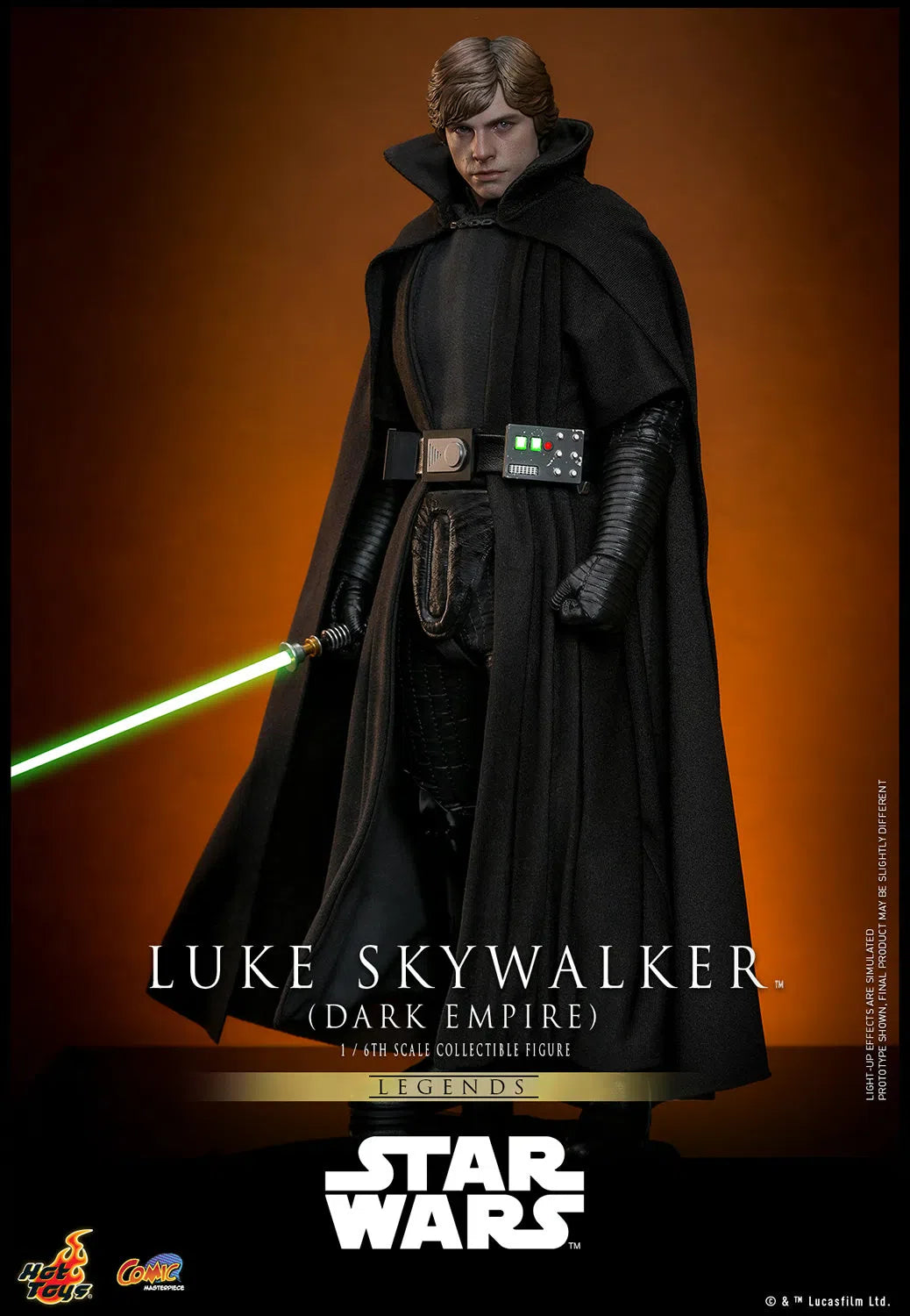 Star Wars: Legends: Luke Skywalker: Dark Empire: Sixth Scale Figure Hot Toys