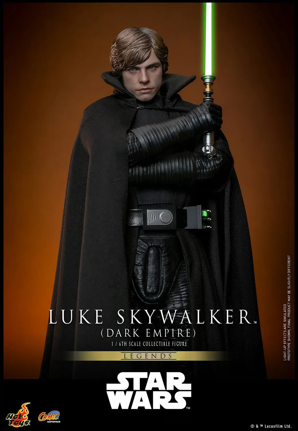 Star Wars: Legends: Luke Skywalker: Dark Empire: Sixth Scale Figure Hot Toys