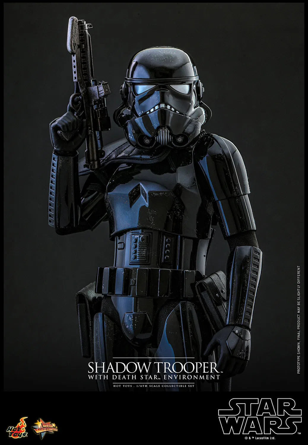 Star Wars: Shadow Trooper with Death Star Environment: Sixth Scale Figure Hot Toys