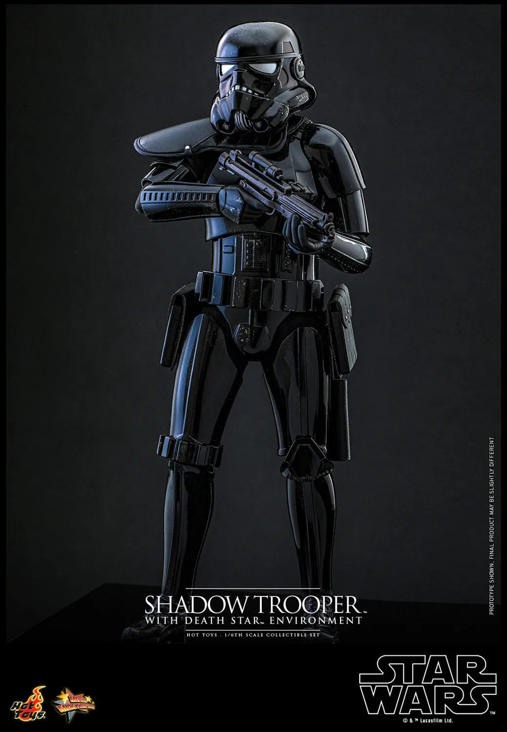 Star Wars: Shadow Trooper with Death Star Environment: Sixth Scale Figure Hot Toys