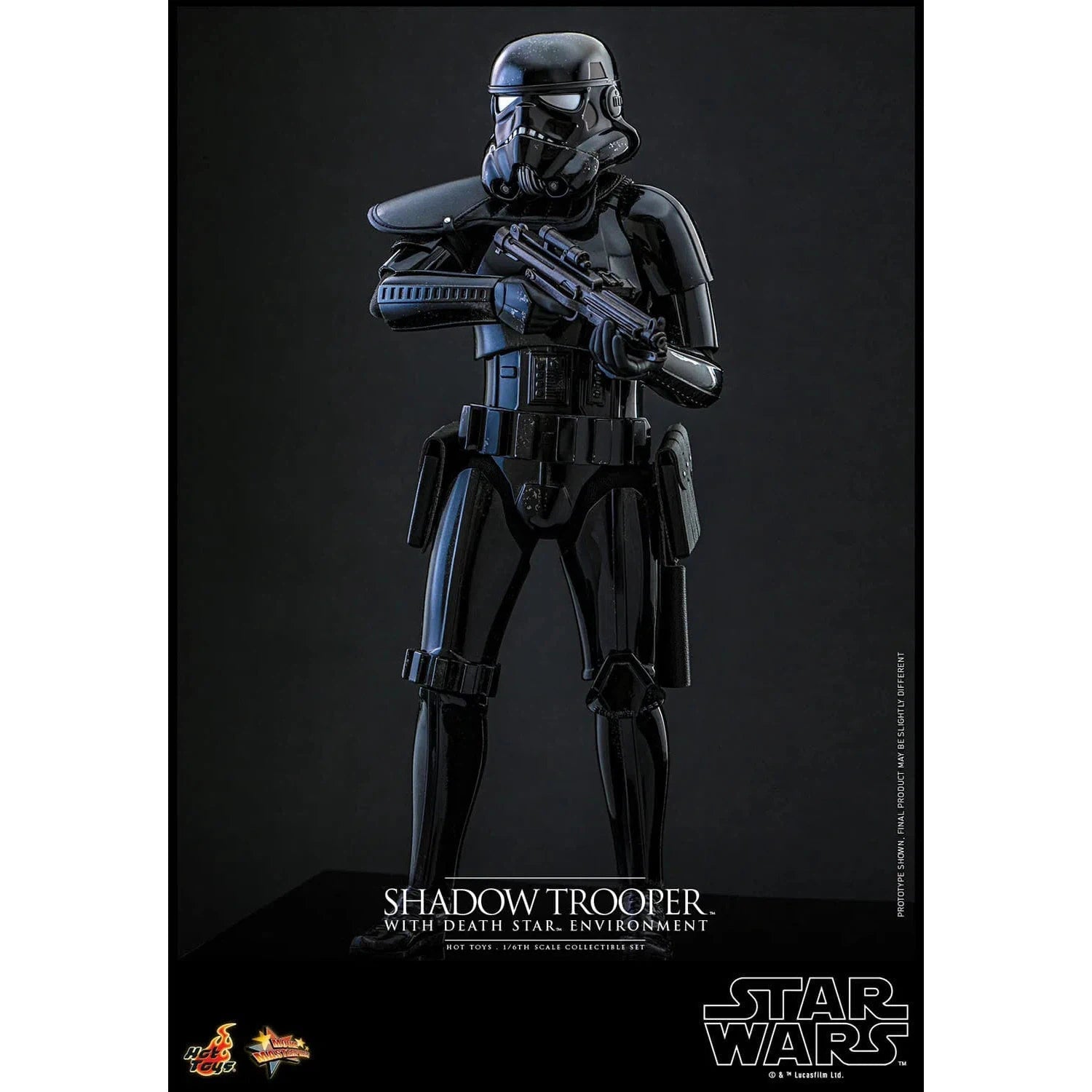 Star Wars: Shadow Trooper with Death Star Environment: Sixth Scale Figure Hot Toys