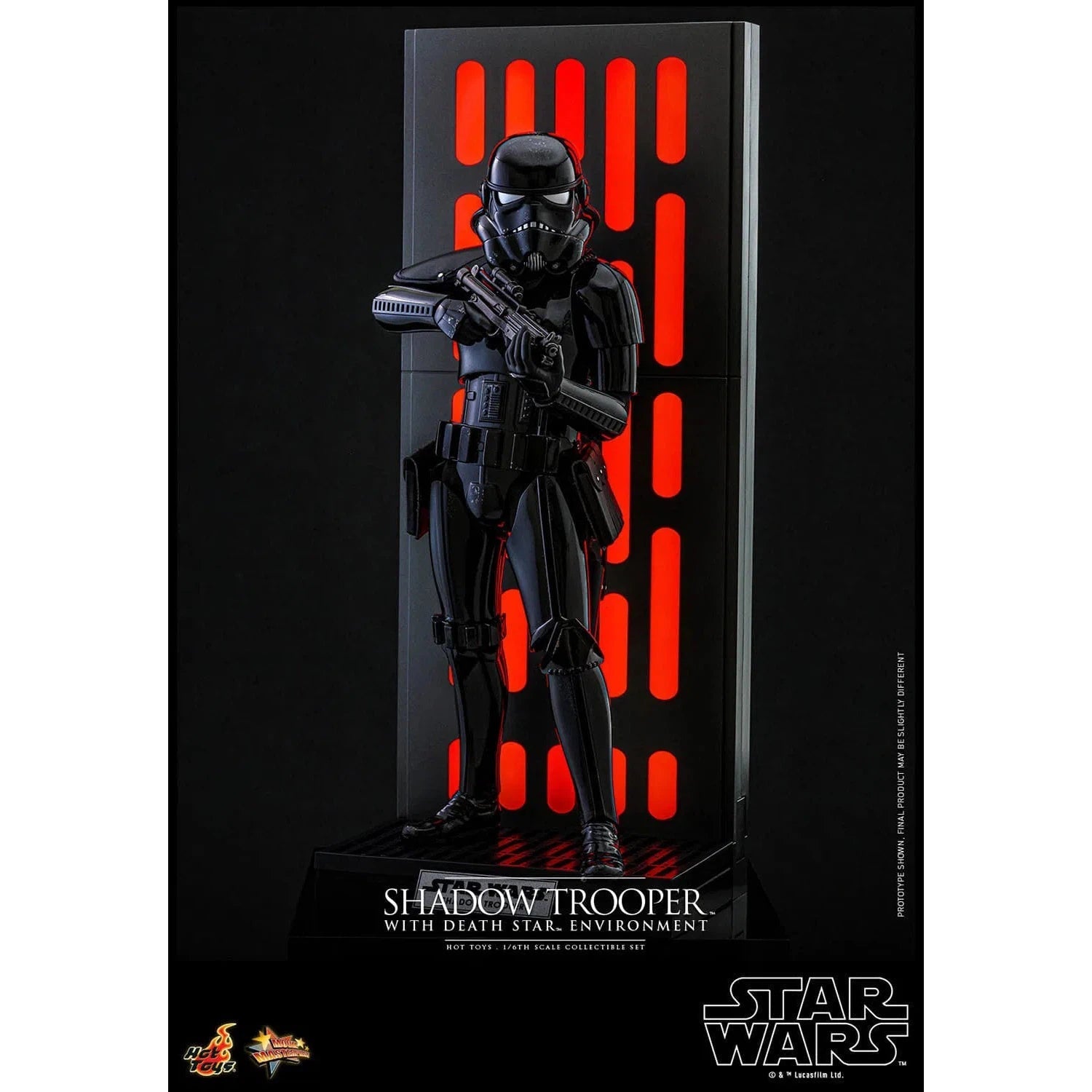 Star Wars: Shadow Trooper with Death Star Environment: Sixth Scale Figure Hot Toys