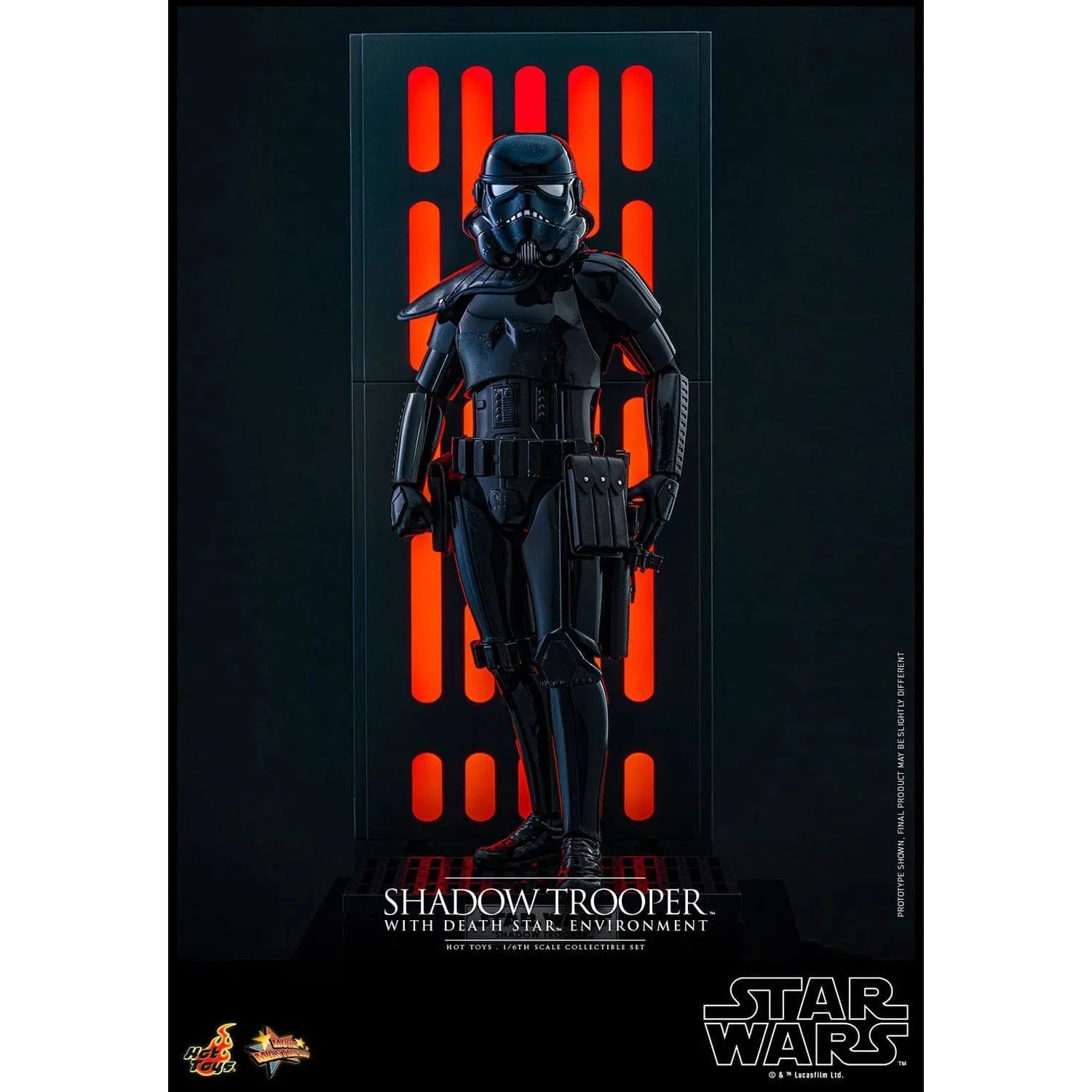 Star Wars: Shadow Trooper with Death Star Environment: Sixth Scale Figure Hot Toys