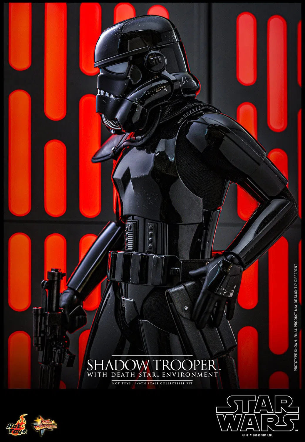 Star Wars: Shadow Trooper with Death Star Environment: Sixth Scale Figure Hot Toys