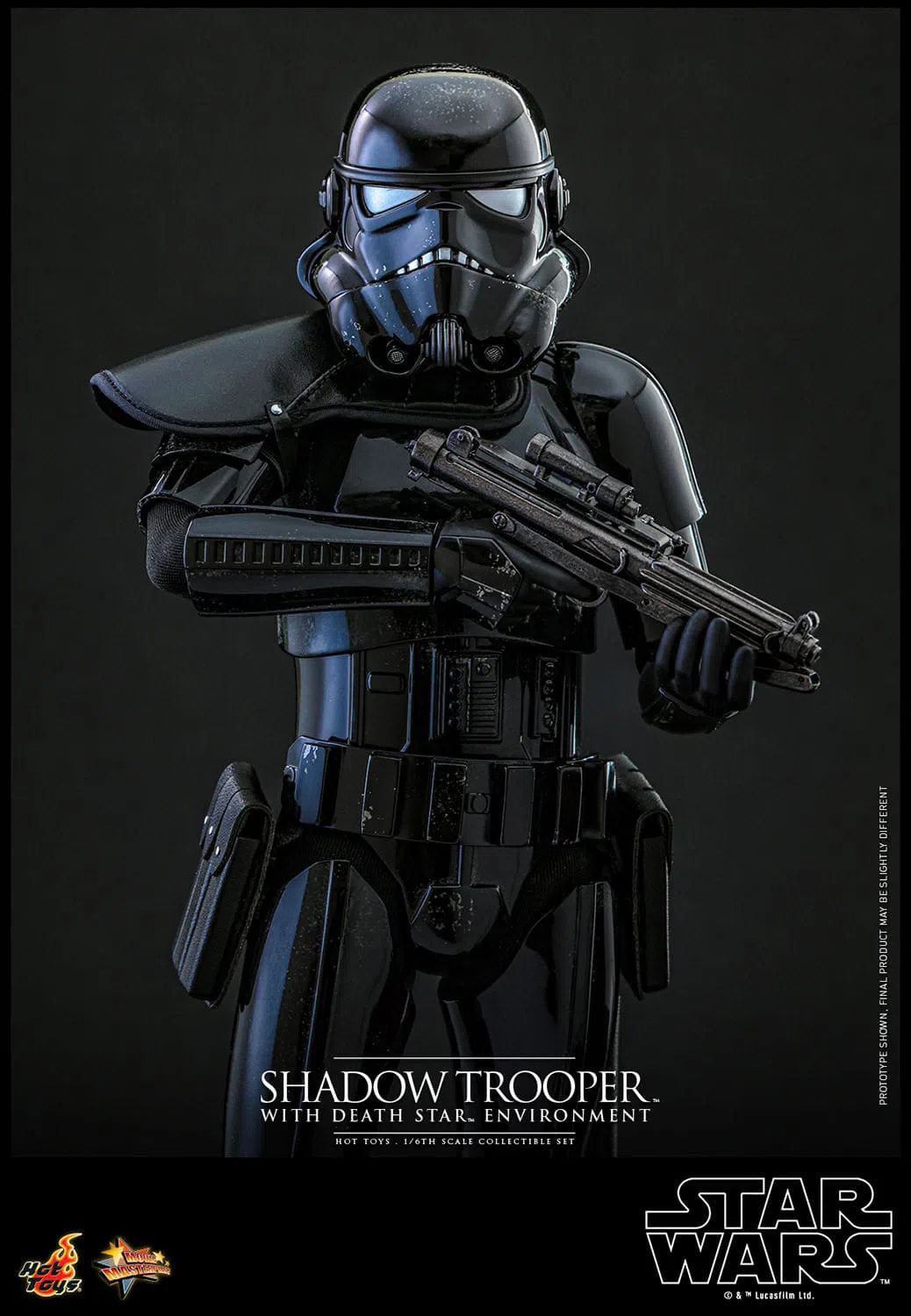 Star Wars: Shadow Trooper with Death Star Environment: Sixth Scale Figure Hot Toys