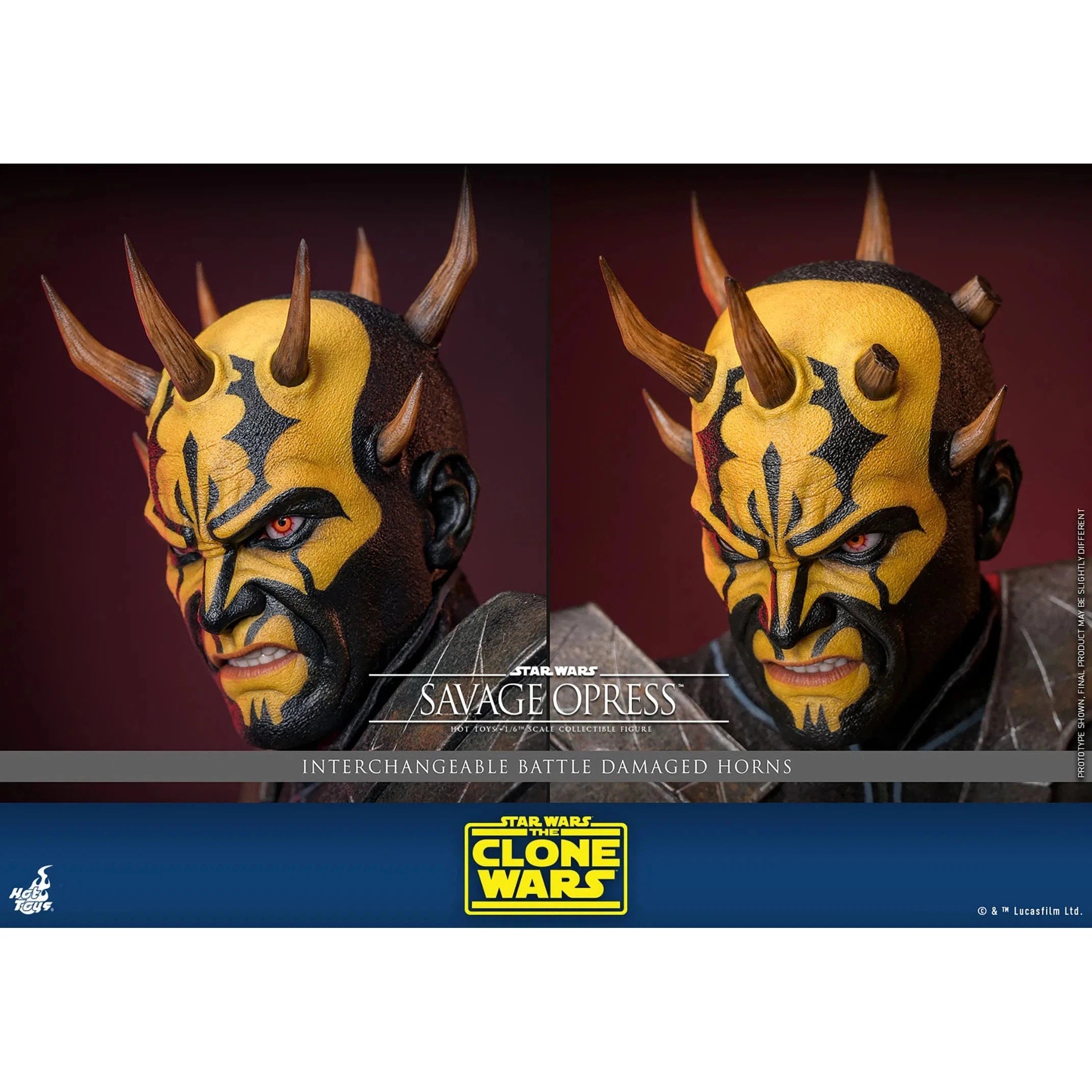 Star Wars: The Clone Wars: Savage Opress: TMS136: Hot Toys Hot Toys