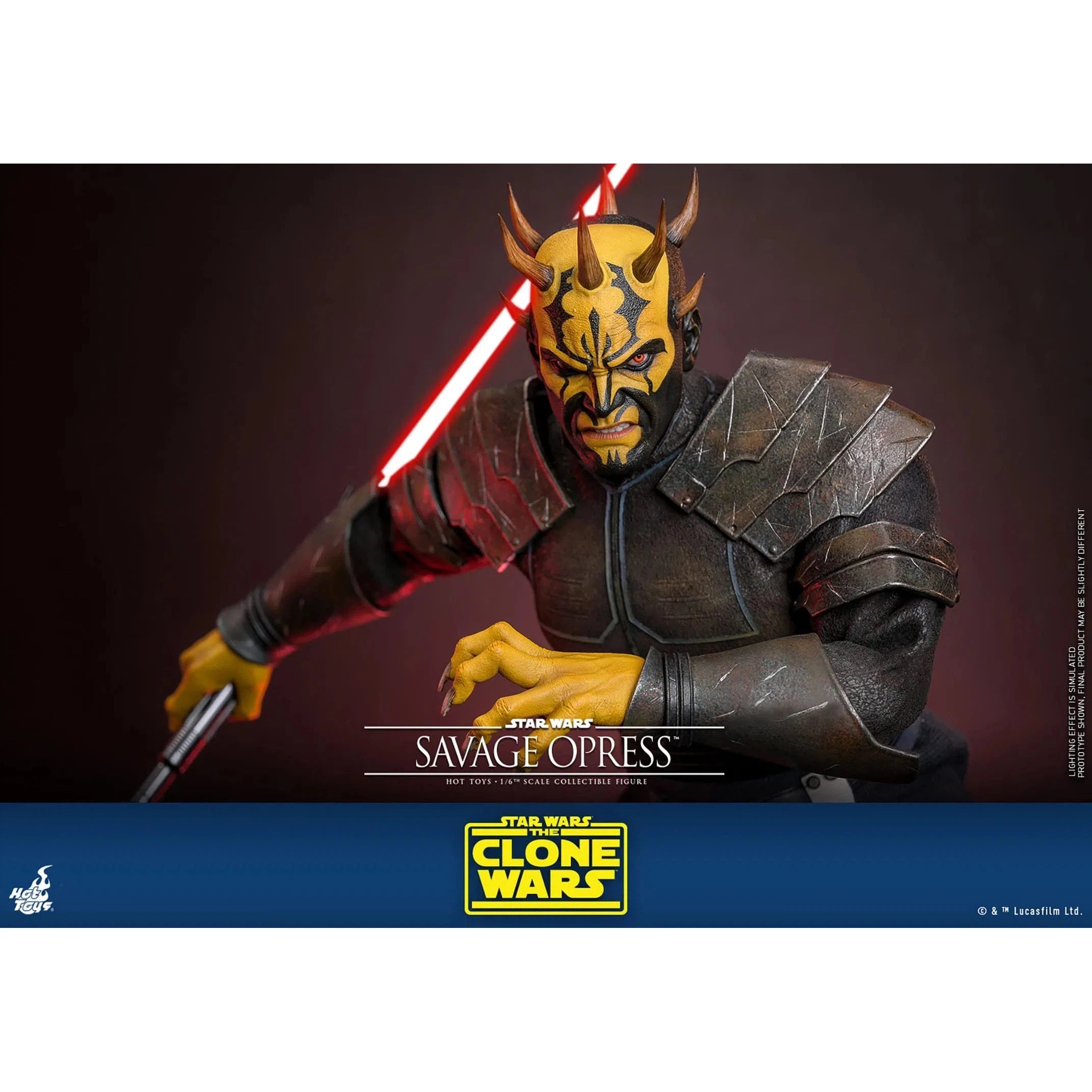 Star Wars: The Clone Wars: Savage Opress: TMS136: Hot Toys Hot Toys