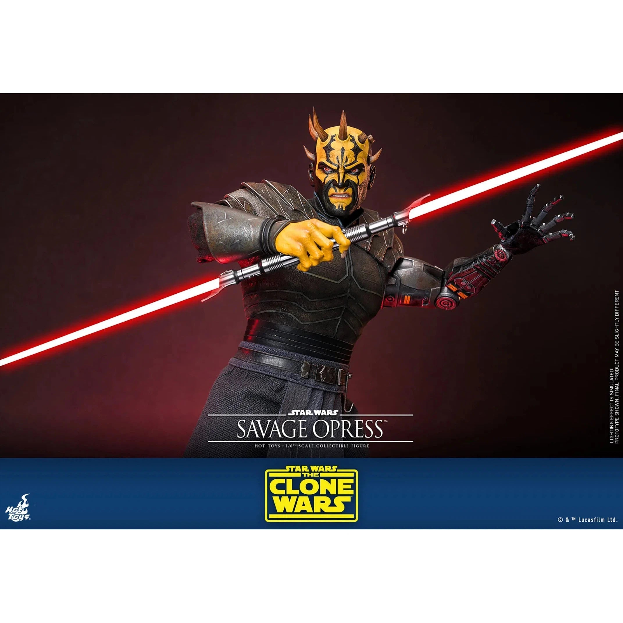 Star Wars: The Clone Wars: Savage Opress: TMS136: Hot Toys Hot Toys