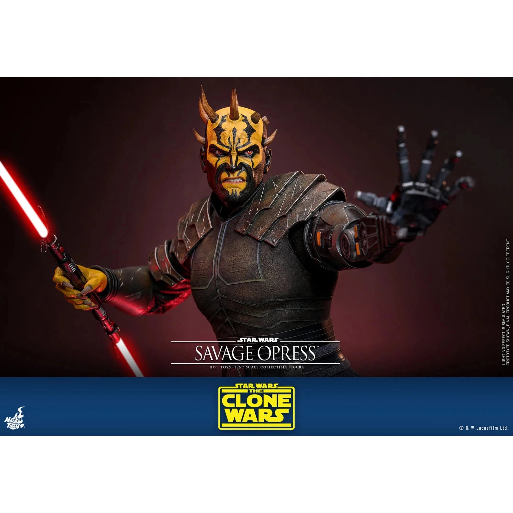 Star Wars: The Clone Wars: Savage Opress: TMS136: Hot Toys Hot Toys