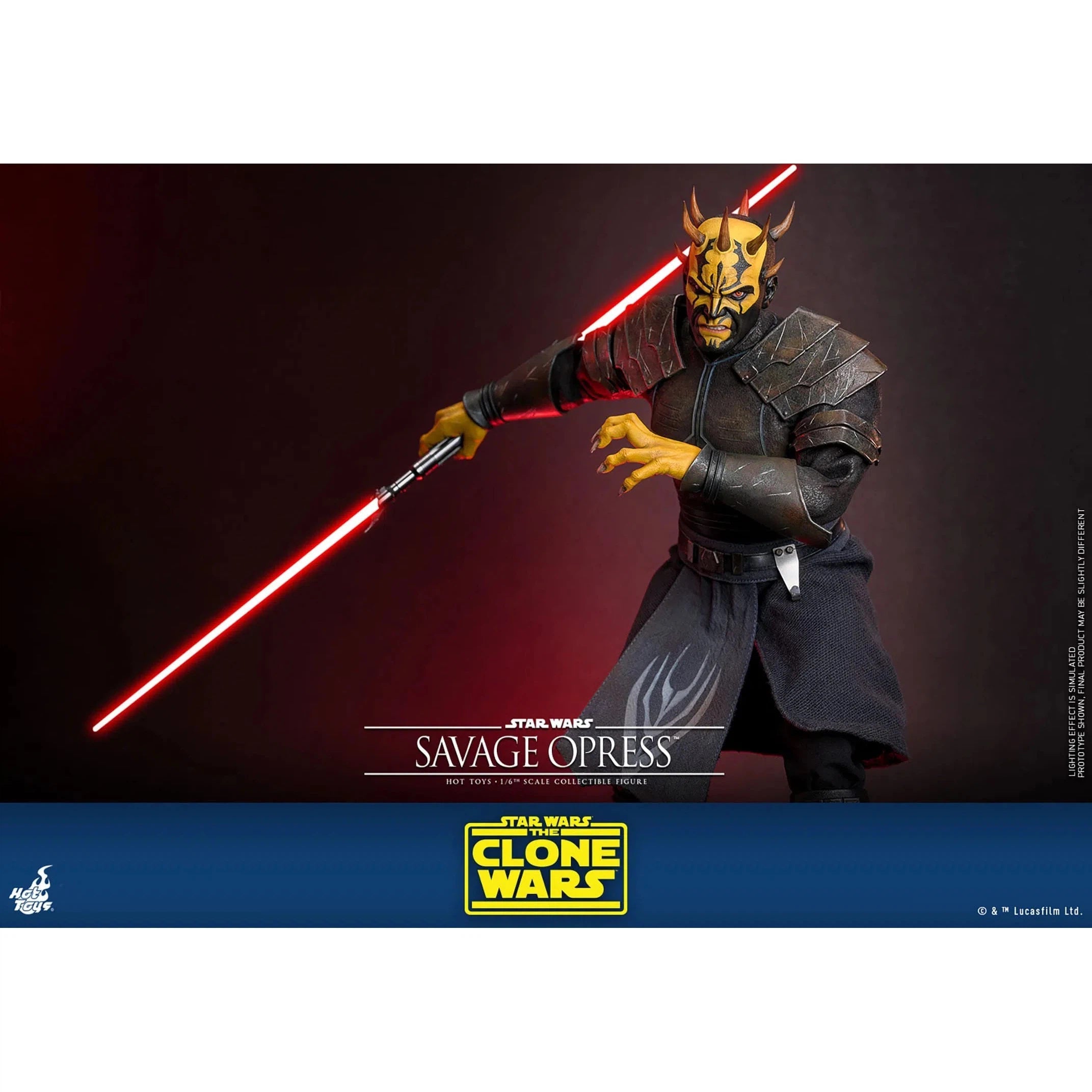 Star Wars: The Clone Wars: Savage Opress: TMS136: Hot Toys Hot Toys