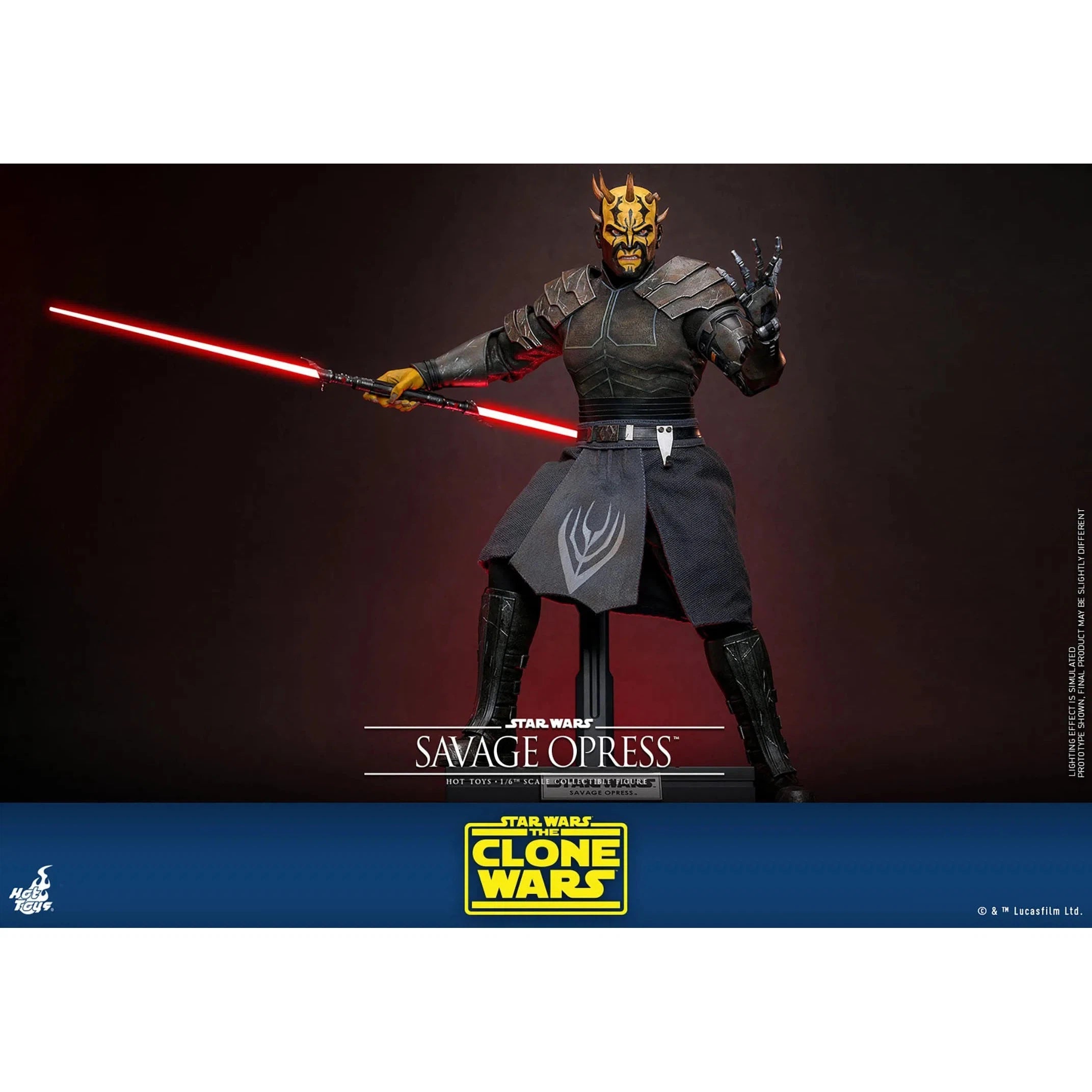 Star Wars: The Clone Wars: Savage Opress: TMS136: Hot Toys Hot Toys