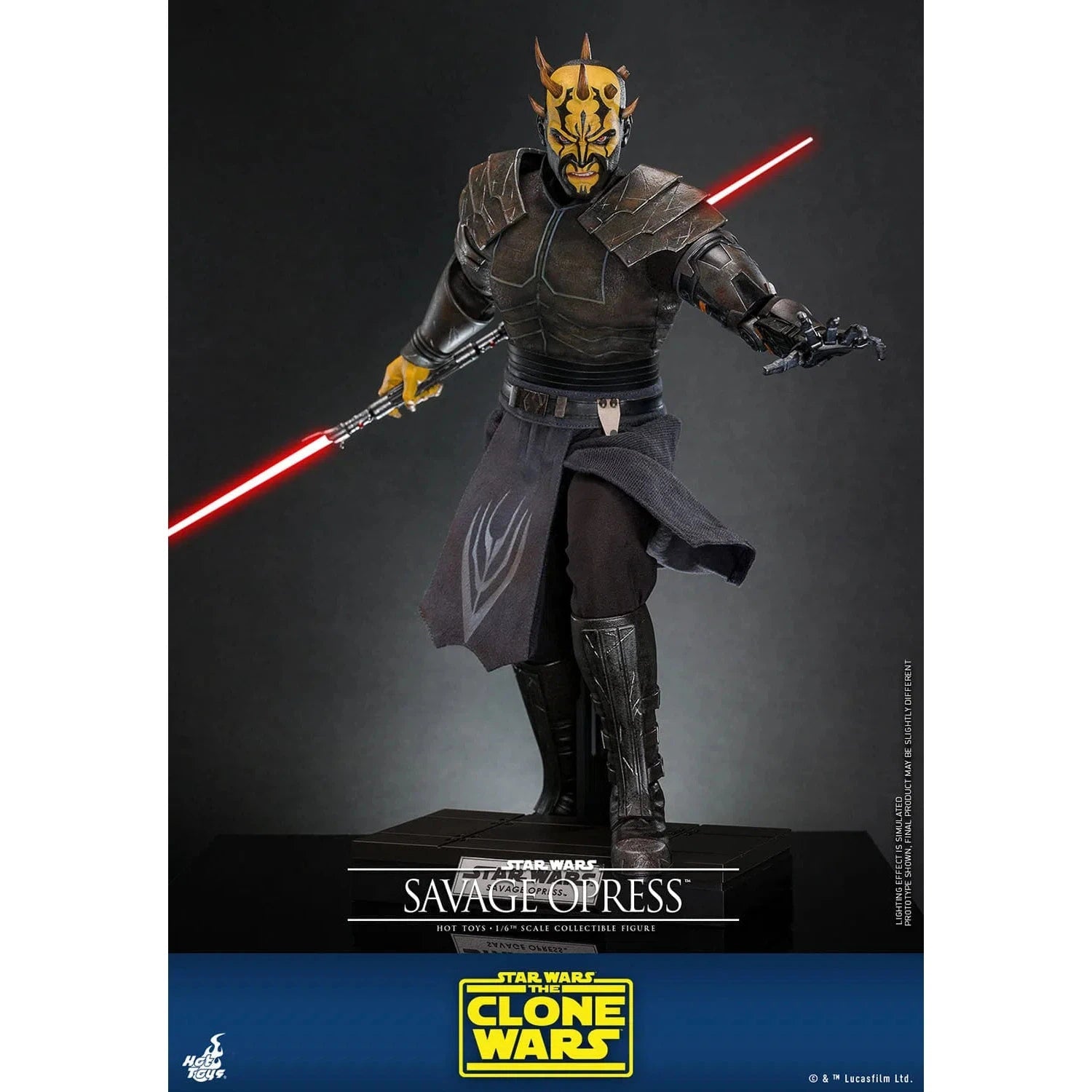 Star Wars: The Clone Wars: Savage Opress: TMS136: Hot Toys Hot Toys