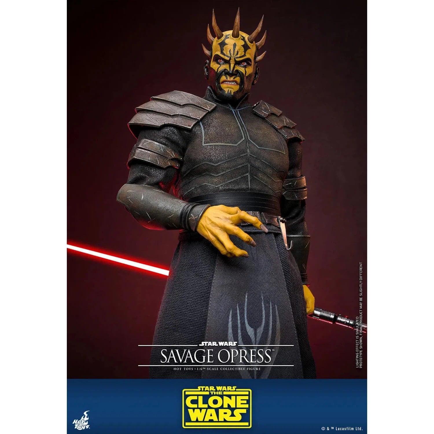 Star Wars: The Clone Wars: Savage Opress: TMS136: Hot Toys Hot Toys