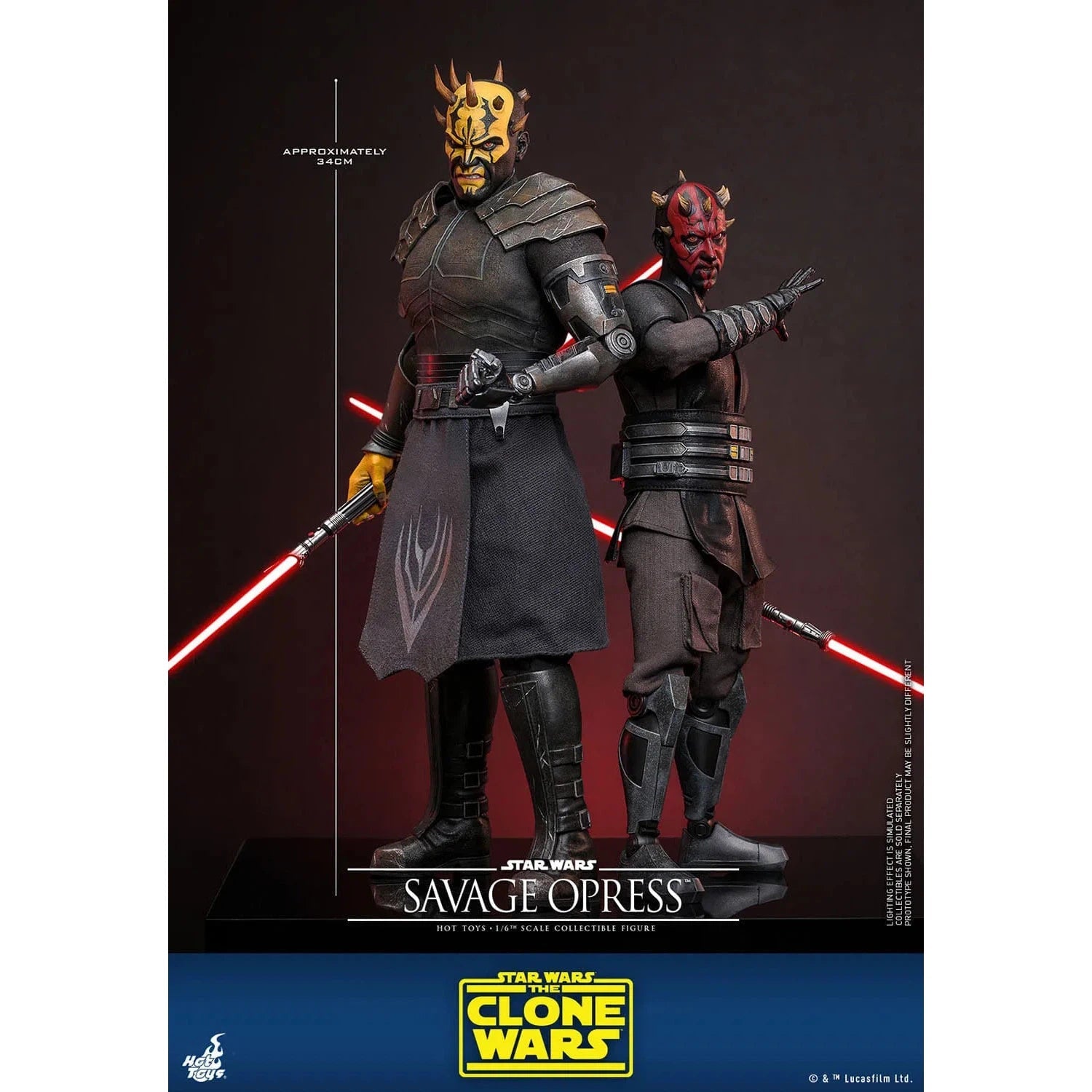 Star Wars: The Clone Wars: Savage Opress: TMS136: Hot Toys Hot Toys