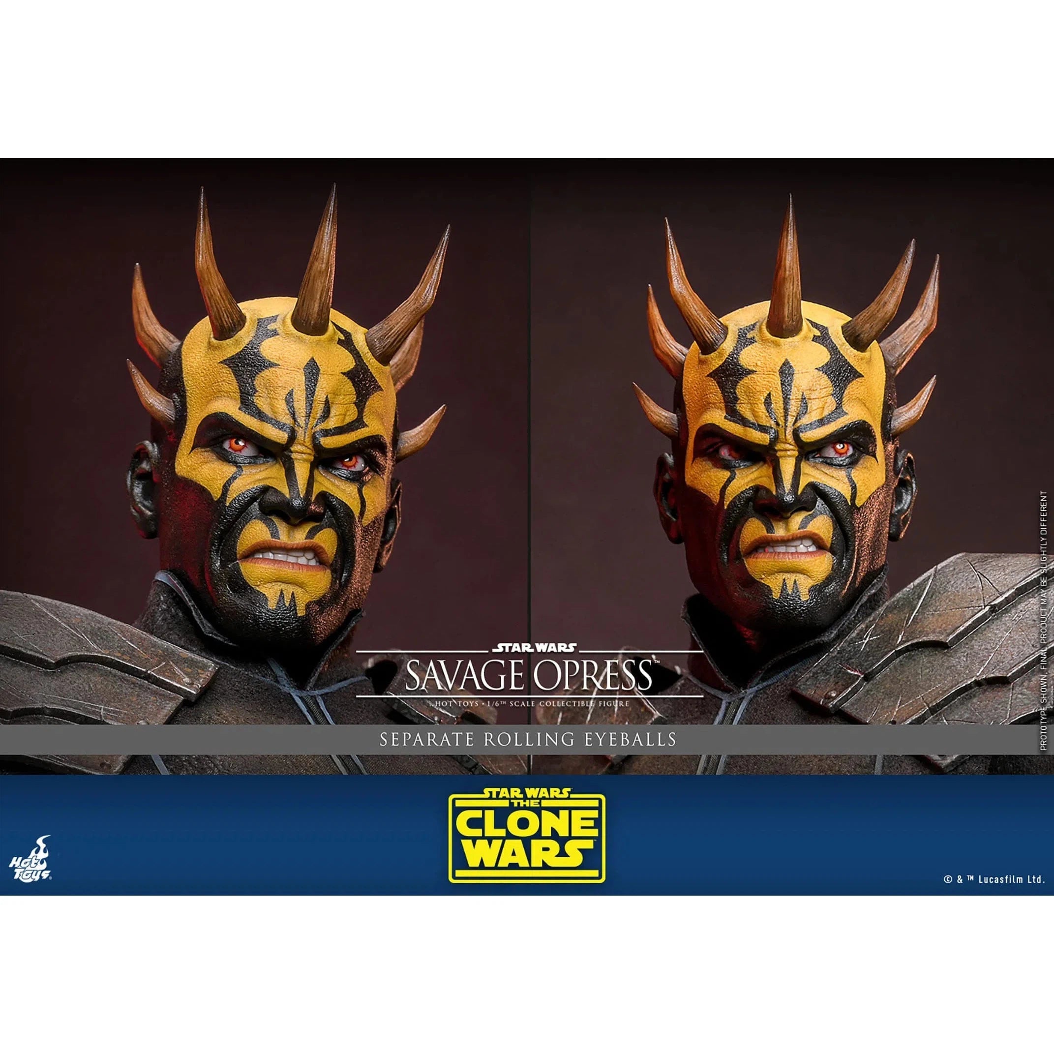 Star Wars: The Clone Wars: Savage Opress: TMS136: Hot Toys Hot Toys