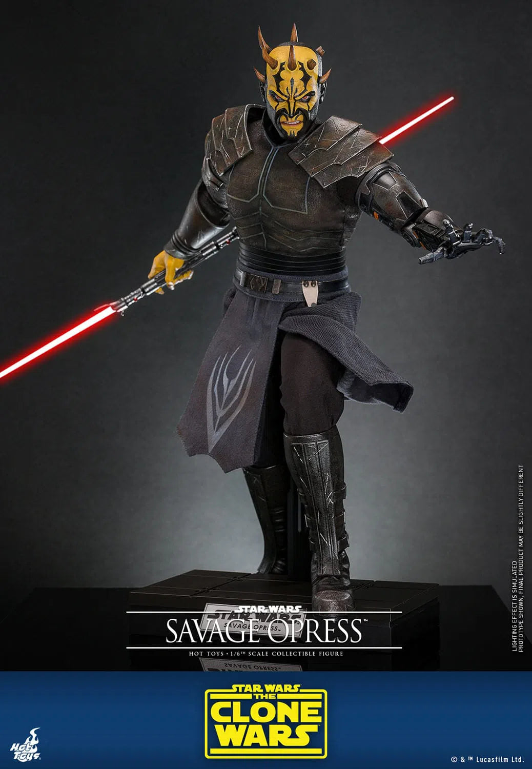 Star Wars: The Clone Wars: Savage Opress: TMS136: Hot Toys Hot Toys