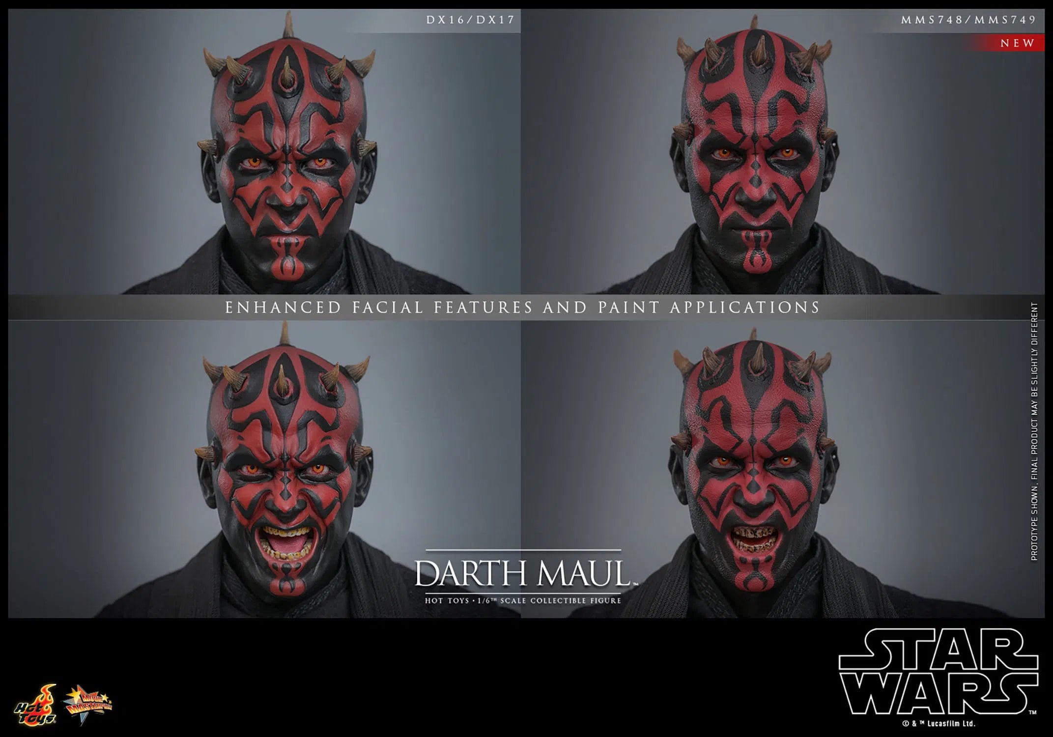 Star Wars: The Phantom Menace: Darth Maul: Sixth Scale Figure Hot Toys