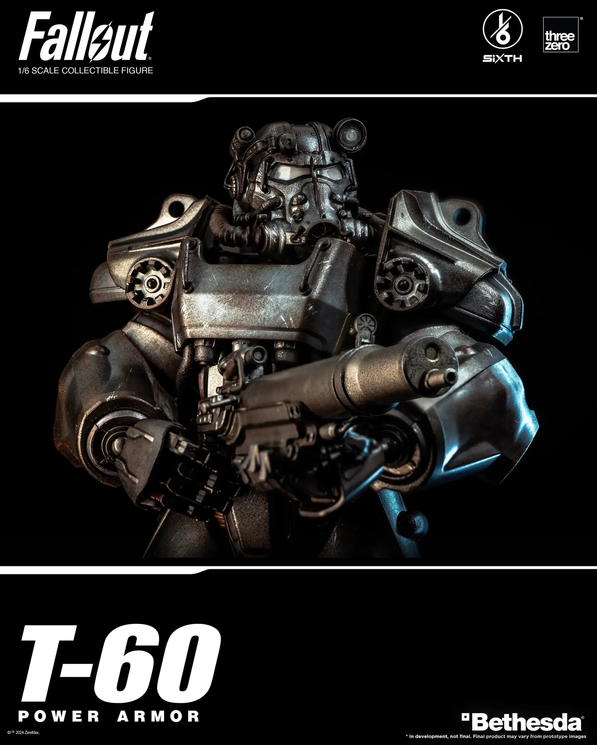 T-60: Power Armor: Fallout: 1/6 Scale Figure ThreeZero