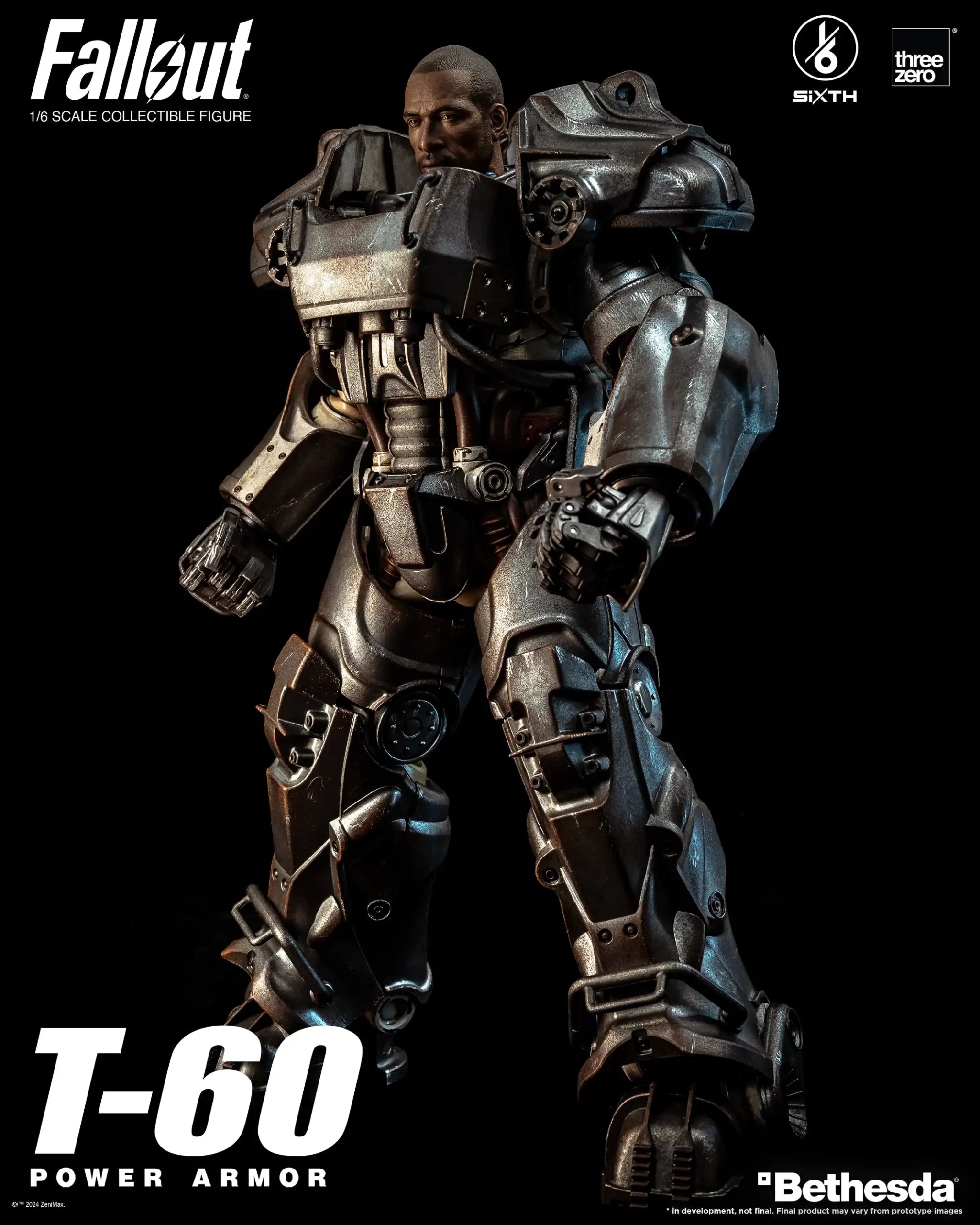 T-60: Power Armor: Fallout: 1/6 Scale Figure ThreeZero