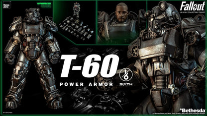 T-60: Power Armor: Fallout: 1/6 Scale Figure ThreeZero