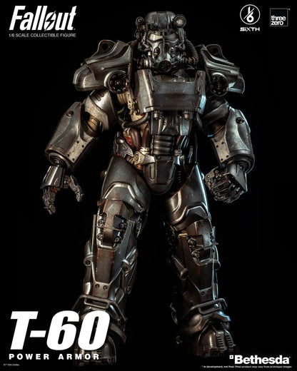 T-60: Power Armor: Fallout: 1/6 Scale Figure ThreeZero