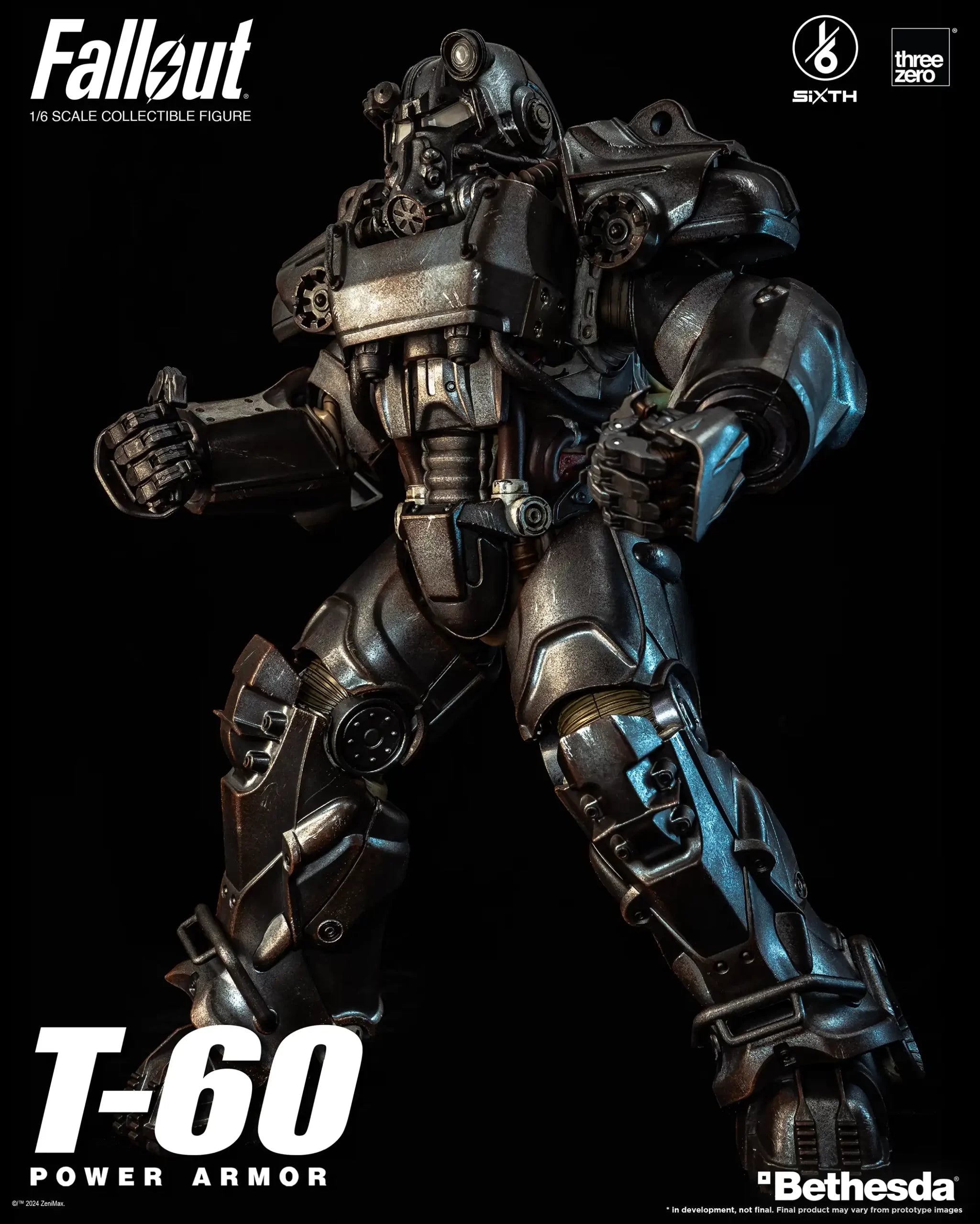 T-60: Power Armor: Fallout: 1/6 Scale Figure ThreeZero