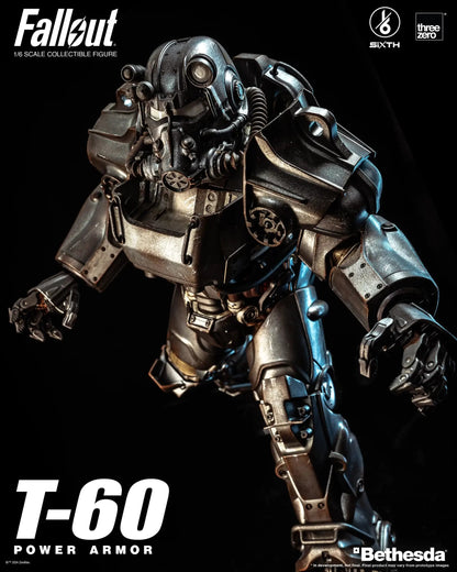 T-60: Power Armor: Fallout: 1/6 Scale Figure ThreeZero