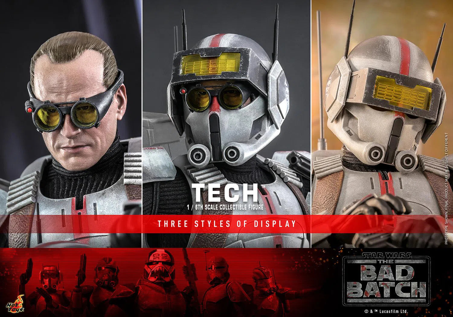 Tech: Star Wars: The Bad Batch Hot Toys