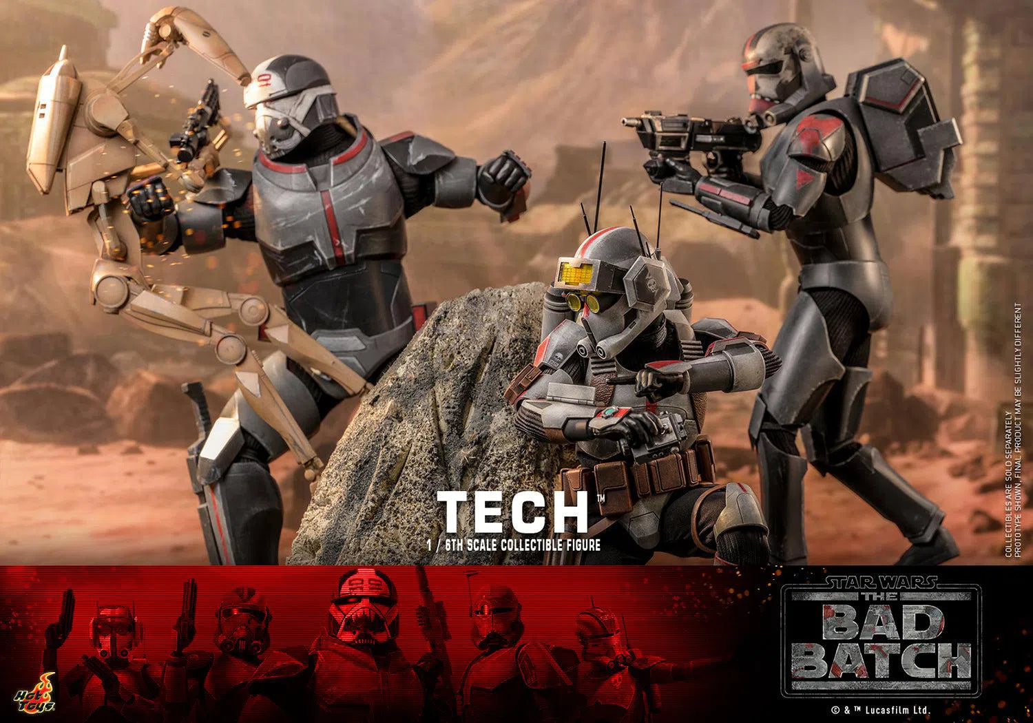 Tech: Star Wars: The Bad Batch Hot Toys