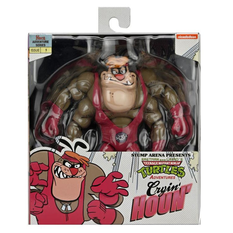 Teenage Mutant Ninja Turtles: (Archie Comics): Stump Wrestling: Cryin' Houn': Deluxe 7" Action Figure Neca