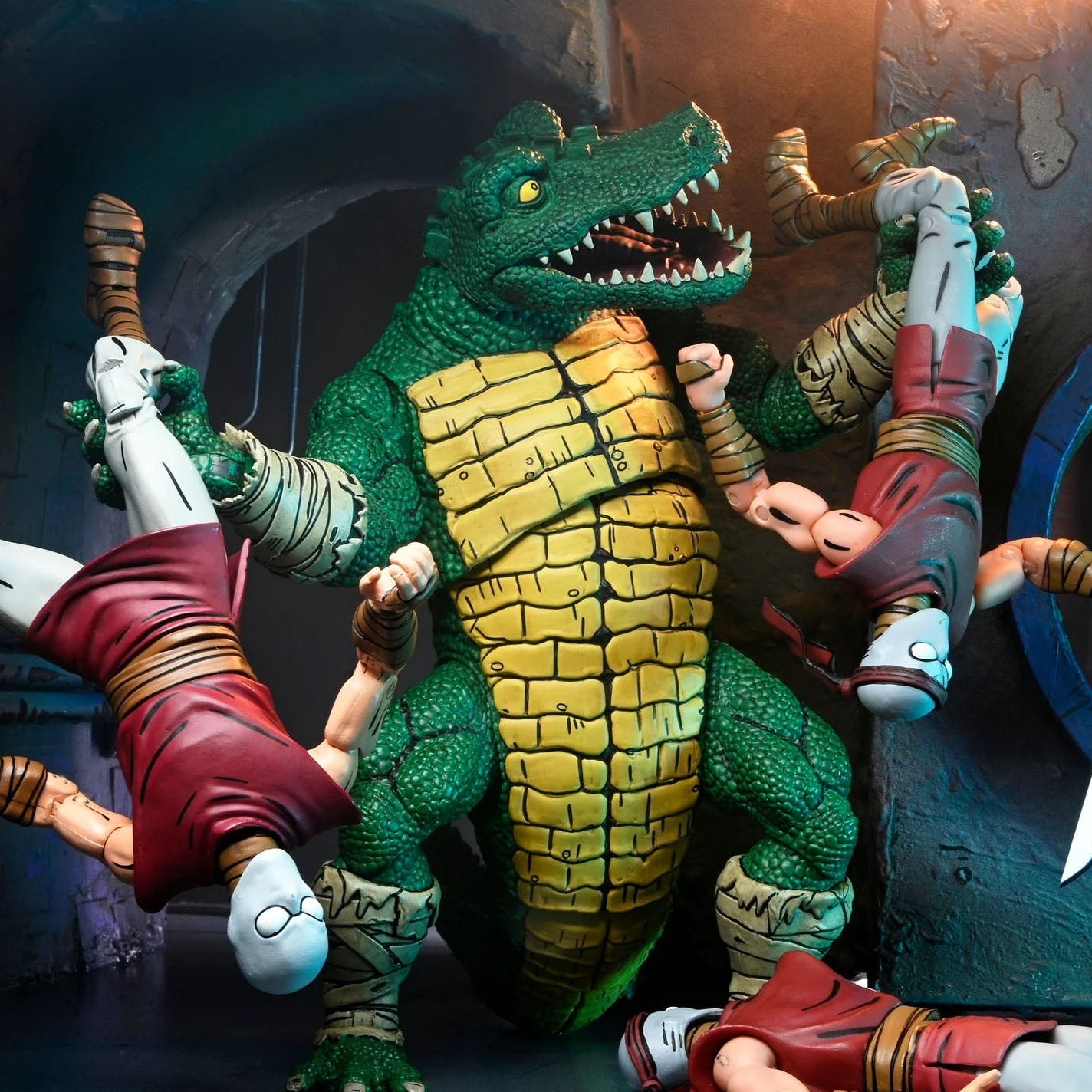 Teenage Mutant Ninja Turtles: Leatherhead (Mirage Comics): Deluxe 7" Action Figure Neca