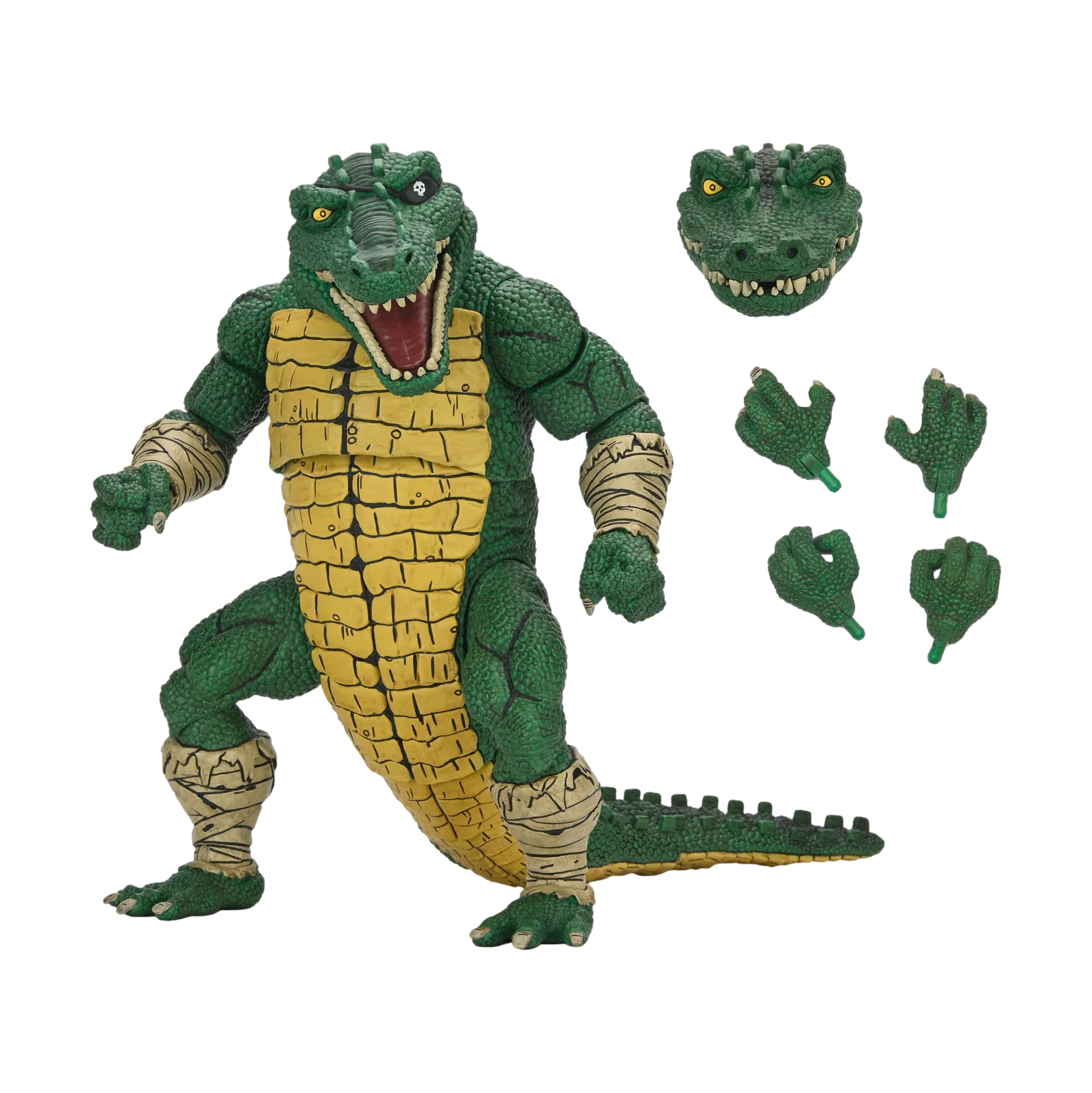 Teenage Mutant Ninja Turtles: Leatherhead (Mirage Comics): Deluxe 7" Action Figure Neca