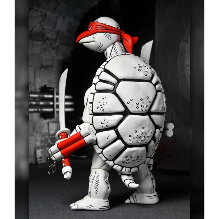 Teenage Mutant Ninja Turtles: (Mirage Comics): First Turtles: (Black & White): Two-Pack: 7" Action Figure Neca