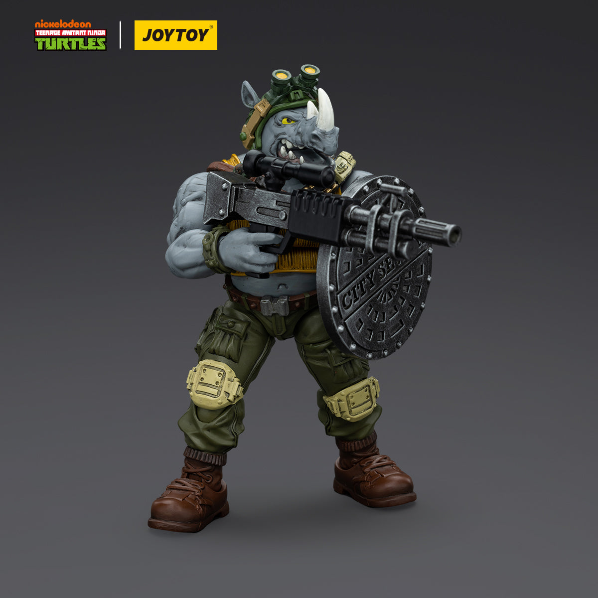 Teenage Mutant Ninja Turtles: Rocksteady: 1/18 Scale: Limited Batch: Joy Toy Joy Toy