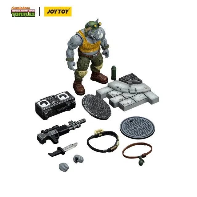 Teenage Mutant Ninja Turtles: Rocksteady: 1/18 Scale: Limited Batch: Joy Toy