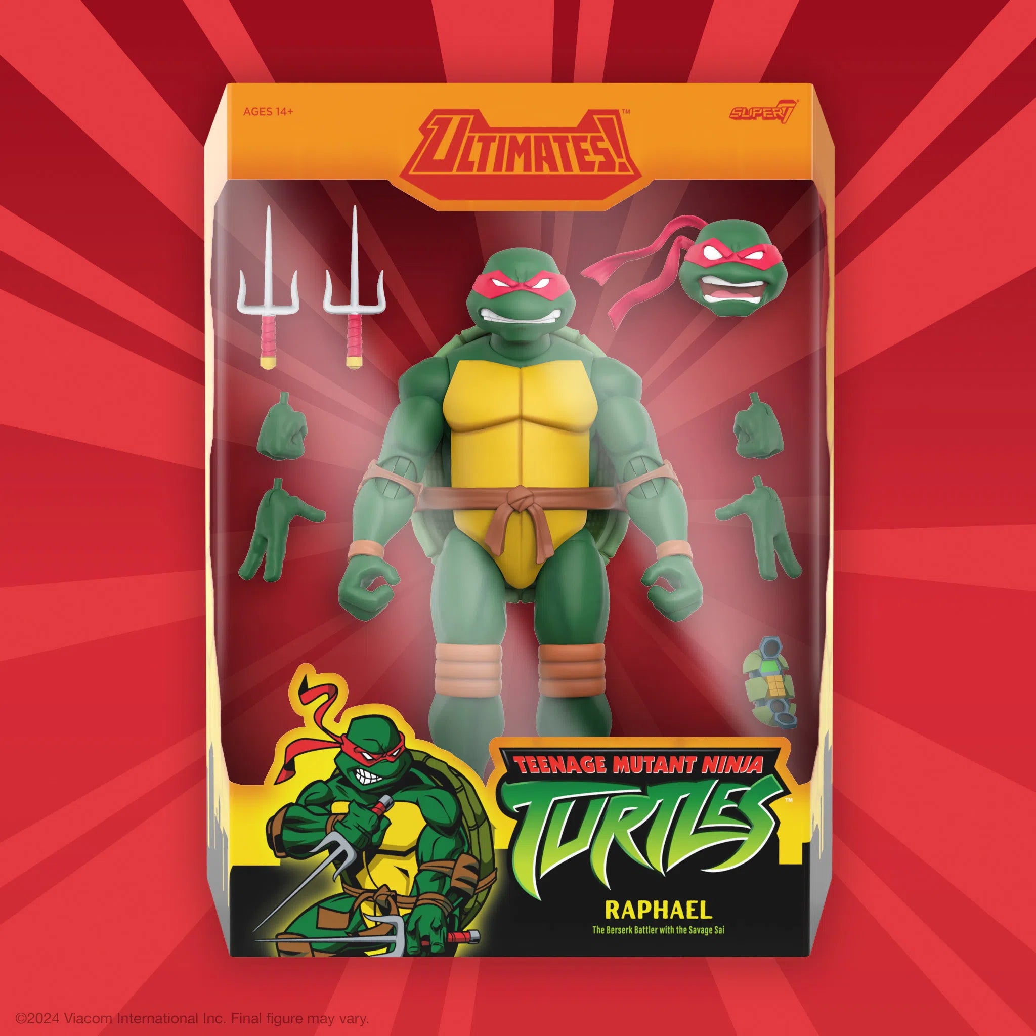 Teenage Mutant Ninja Turtles: ULTIMATES! Wave 12: Raphael Super7