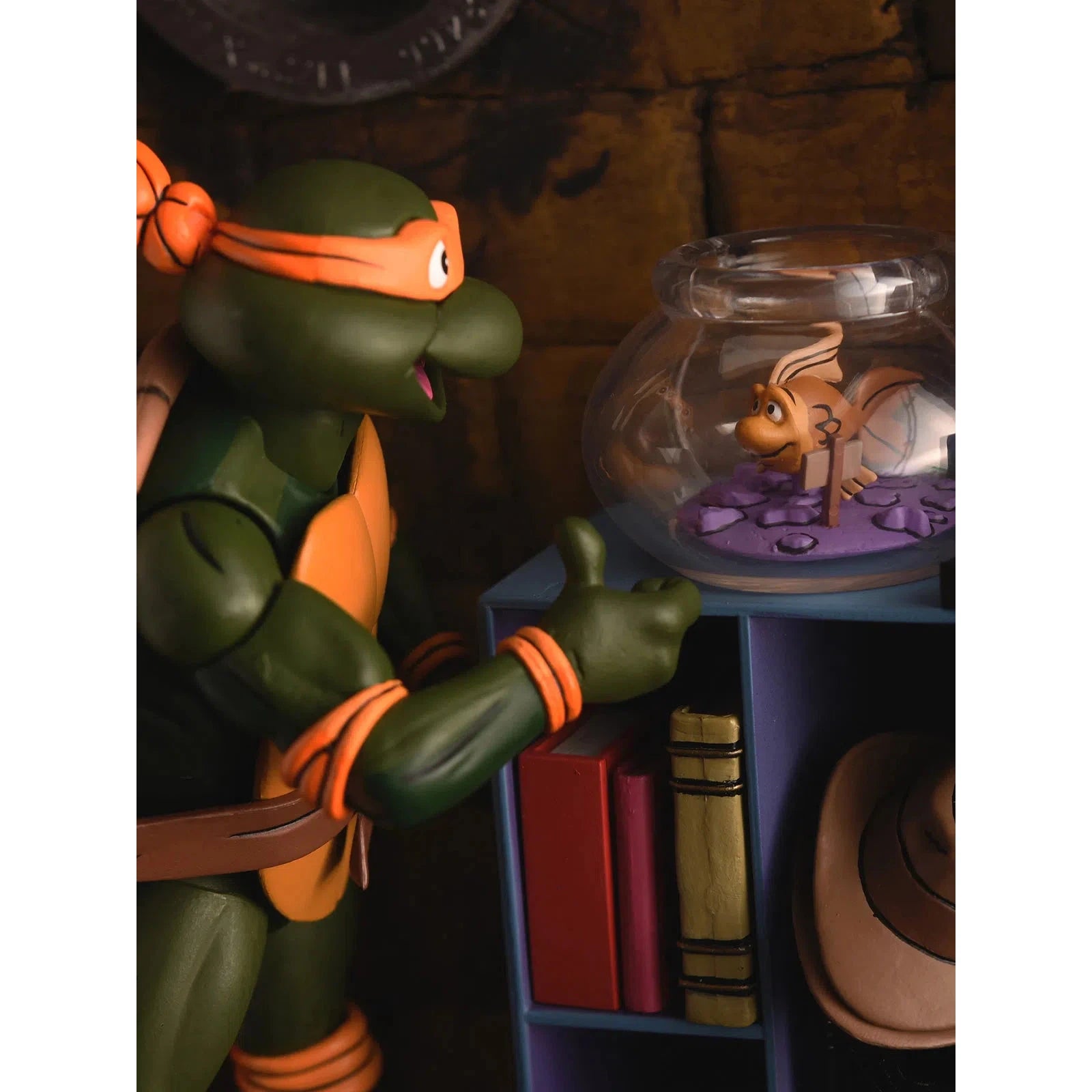 Teenage Mutant Ninja Turtles: VHS: Michelangelo: Ultimate 7 Inch Action Figure Neca