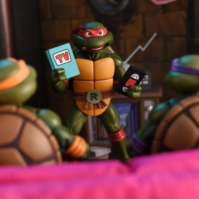 Teenage Mutant Ninja Turtles: VHS: Raphael: Ultimate 7 Inch Action Figure Neca