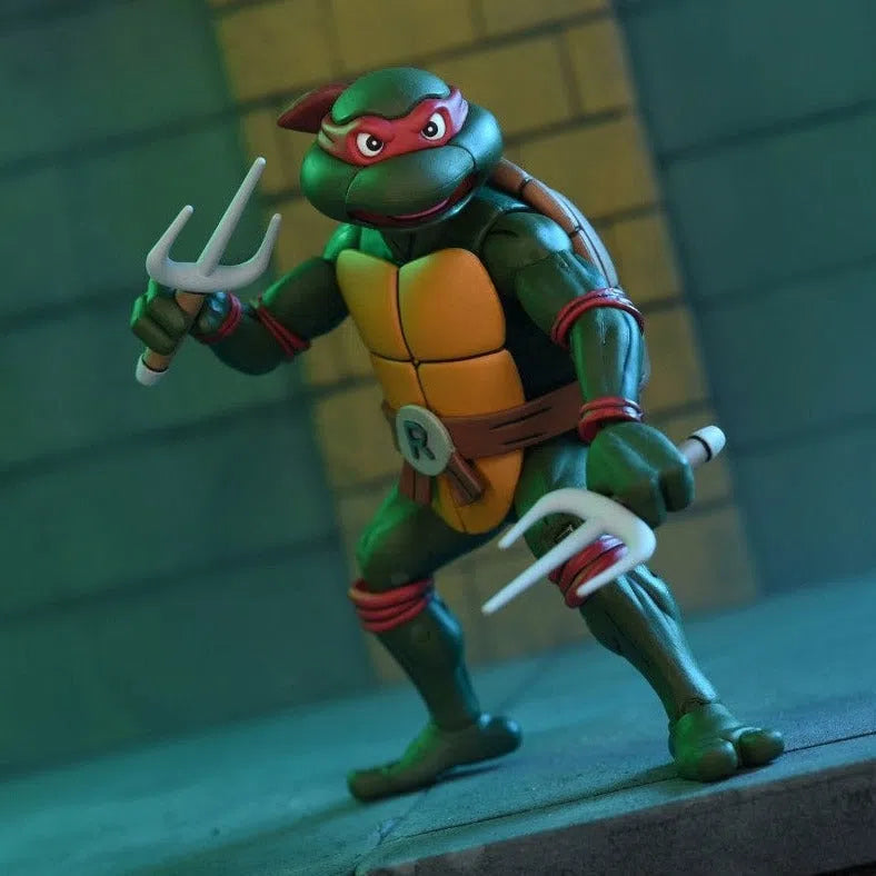 Teenage Mutant Ninja Turtles: VHS: Raphael: Ultimate 7 Inch Action Figure Neca