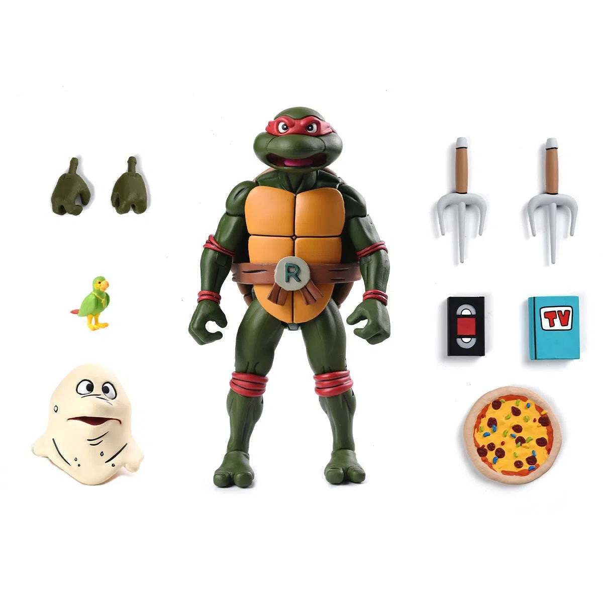 Teenage Mutant Ninja Turtles: VHS: Raphael: Ultimate 7 Inch Action Figure Neca