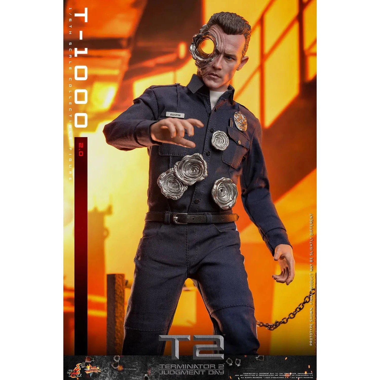 Terminator 2: Judgment Day: T-1000: MMS774: Hot Toys Hot Toys