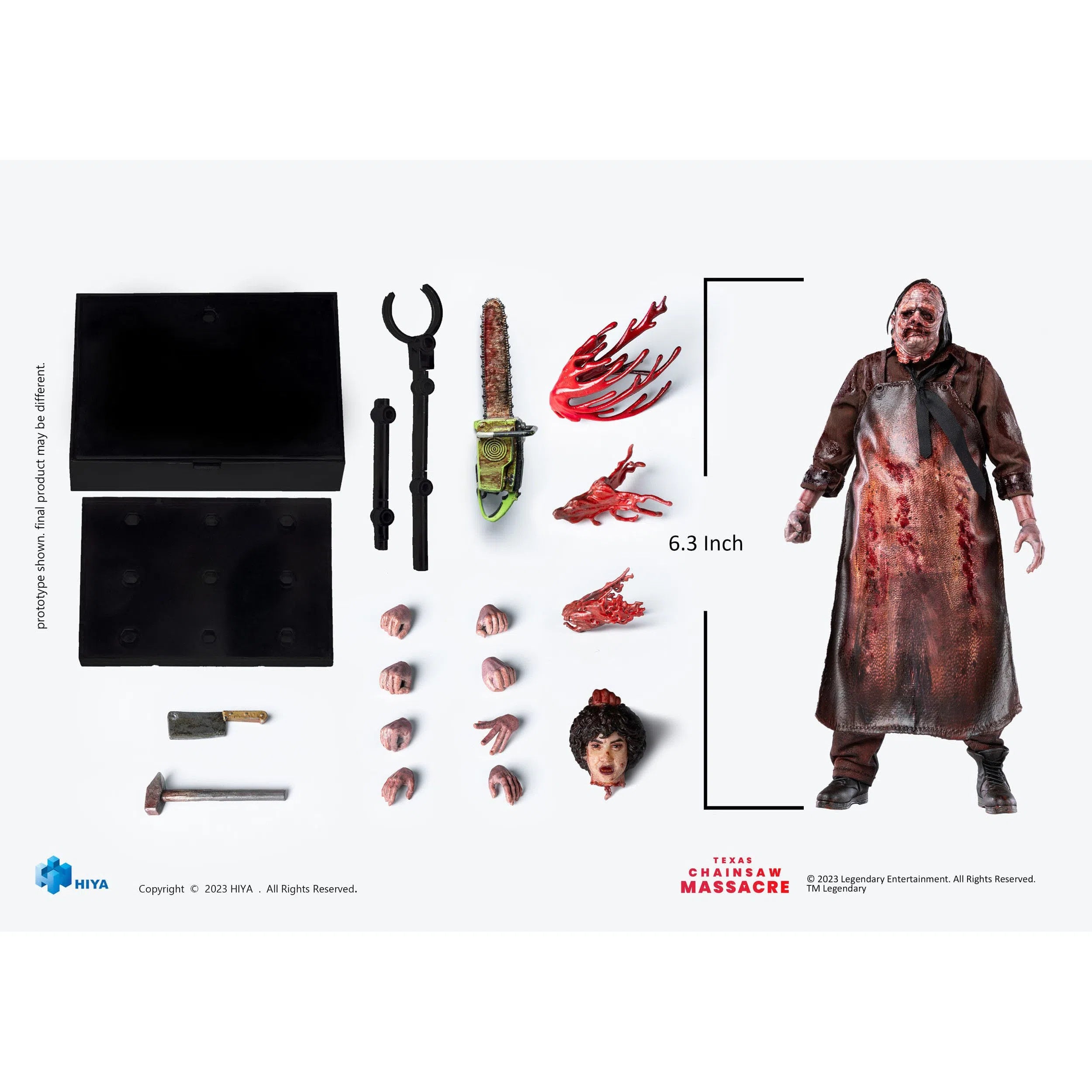 Texas Chainsaw Massacre 2022: Leatherface: Exquisite Super Series: 1/12 Action Figure Hiya Toys